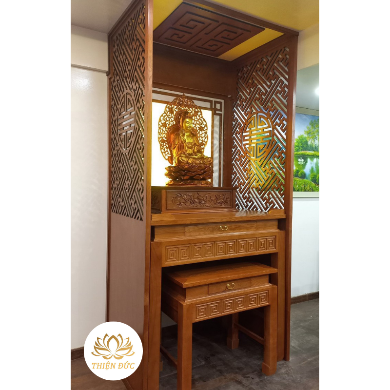  BÀN THỜ ĐẸP MẪU BÀN THỜ CHUNG CƯ ĐẸP BT35 