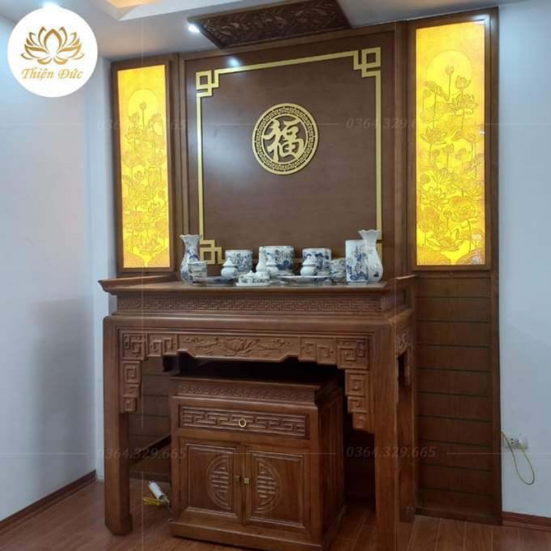 PHÒNG THỜ ĐẸP MẪU PHÒNG THỜ PT36 