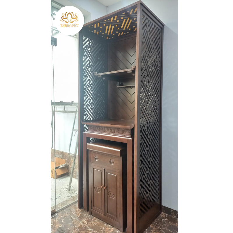  BÀN THỜ ĐẸP MẪU BÀN THỜ CHUNG CƯ ĐẸP BT03 