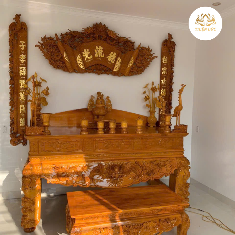  PHÒNG THỜ ĐẸP MẪU PHÒNG THỜ PT40 