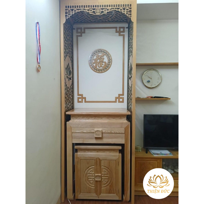  BÀN THỜ ĐẸP MẪU BÀN THỜ CHUNG CƯ ĐẸP BT41 