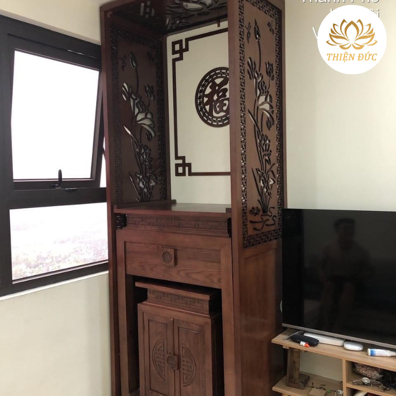 BÀN THỜ ĐẸP MẪU BÀN THỜ CHUNG CƯ ĐẸP BT42 