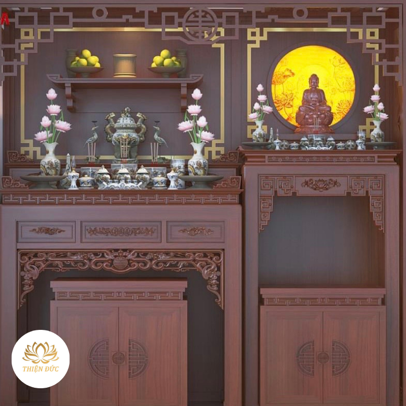  BÀN THỜ PHẬT, BÀN THỜ PHẬT MẬT TÔNG MT37 