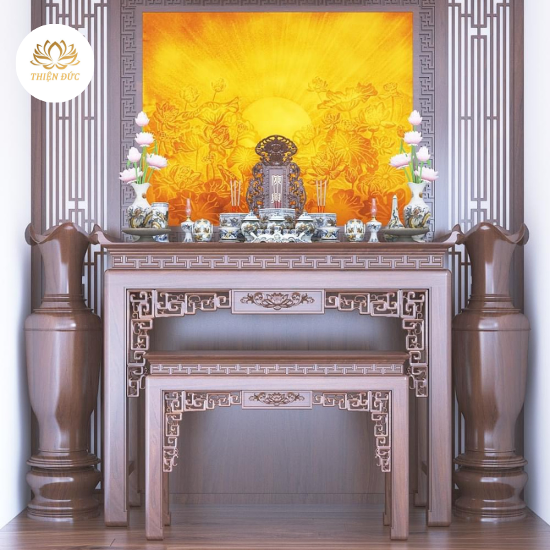  PHÒNG THỜ ĐẸP MẪU PHÒNG THỜ PT05 