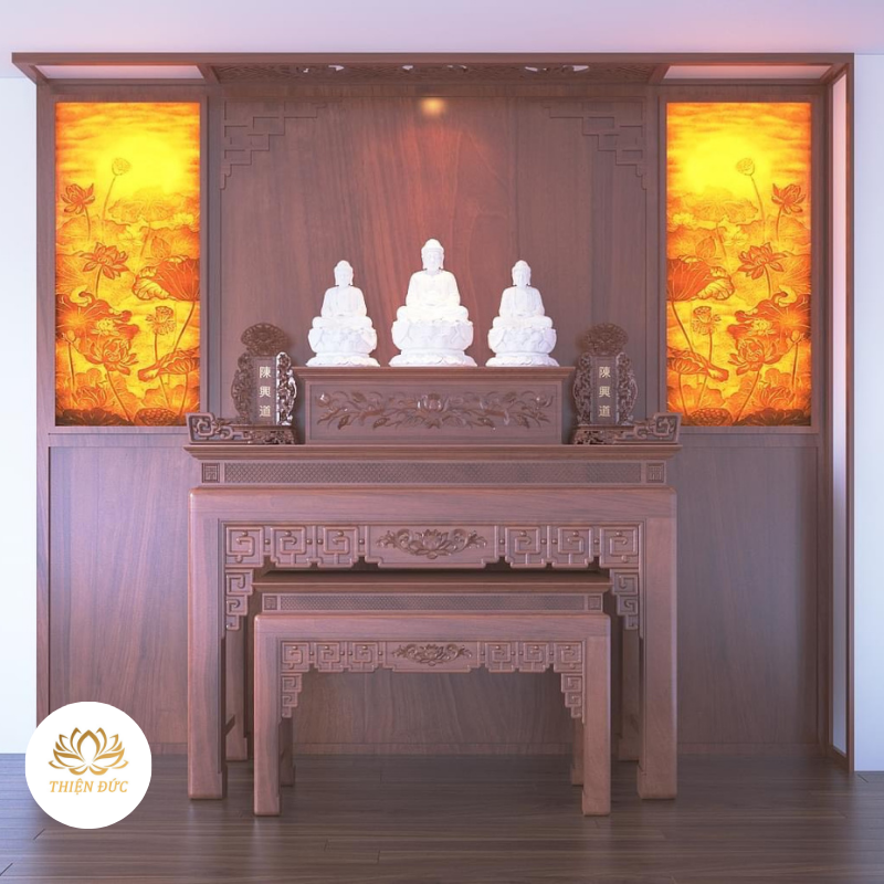  PHÒNG THỜ ĐẸP MẪU PHÒNG THỜ PT06 