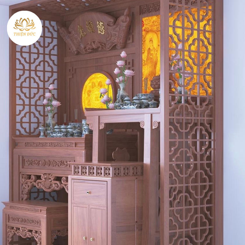  PHÒNG THỜ ĐẸP MẪU PHÒNG THỜ PT07 