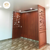 VÁCH NGĂN BÀN THỜ TREO TƯỜNG ĐẸP ĐẶC BIỆT CẮT CNC - MẪU VN84