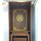  BÀN THỜ ĐẸP MẪU BÀN THỜ CHUNG CƯ ĐẸP BT09 