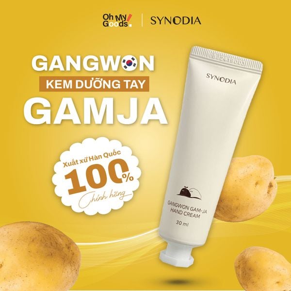  [Chính Hãng] Kem tay handcream Kiwi/Khoai tây dưỡng ẩm Gangwon Hàn Quốc, mềm da tức thì, giảm khô nẻ mùa đông, set quà gift ý nghĩa - Synodia 