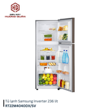 Tủ lạnh Samsung Inverter 236 lít RT22M4040DX/SV
