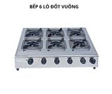 bếp gas 6 lò đốt