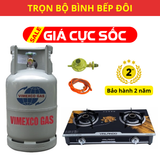 Bộ Bình Bếp Gas Đôi VINLANDO Vàng - KHUYẾN MÃI SỐC