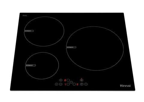 Bếp âm điện từ Rinnai 590mm 3 vùng nấu