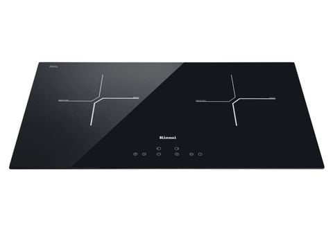 Bếp âm điện từ 710mm Rinnai 2 vùng nấu