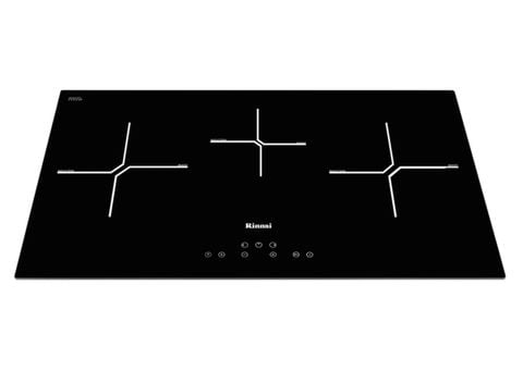 Bếp âm điện từ Rinnai 710mm 3 vùng nấu