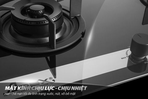 Bếp gas âm kính Sunhouse CAO CẤP APEX 2 LÒ APB8811