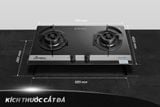 Bếp gas âm kính Sunhouse CAO CẤP APEX 2 LÒ APB8811