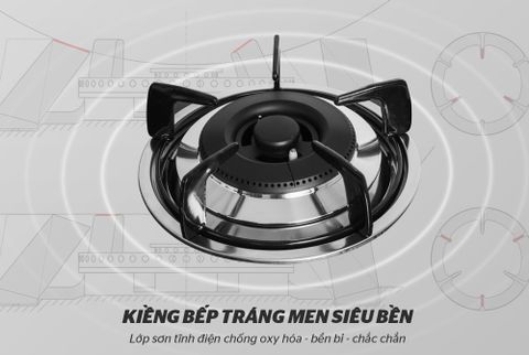 Bếp gas âm kính Sunhouse MAMA MMB6632