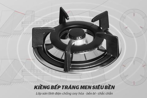 Bếp gas âm kính Sunhouse MAMA MMB6633