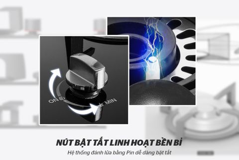 Bếp gas âm kính Sunhouse MAMA MMB6633
