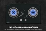 Bếp gas âm kính Sunhouse SHB388PT