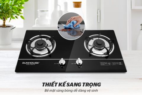 Bếp gas âm kính Sunhouse SUNHOUSE SHB501MT