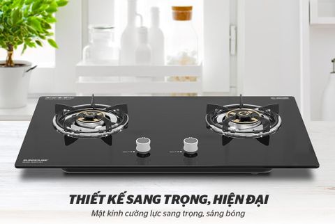 Bếp gas âm kính Sunhouse SHB507-M