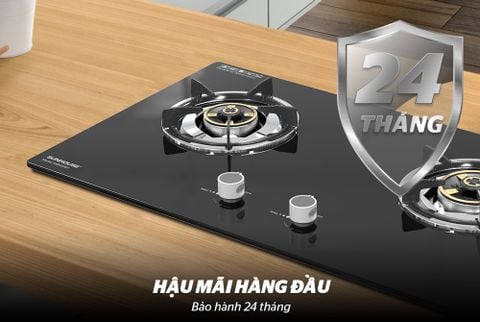 Bếp gas âm kính Sunhouse SHB507-M