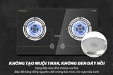 Bếp gas âm kính Sunhouse SHB5525-SG