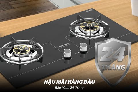 Bếp gas âm kính Sunhouse SHB5525-SG