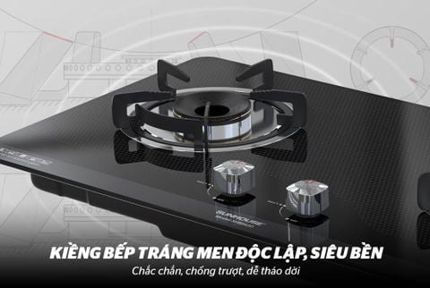 Bếp gas âm kính Sunhouse SHB6630