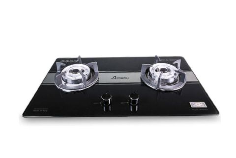 Bếp gas âm kính Sunhouse SOMIPress 2 lò cao cấp Apex APB8801