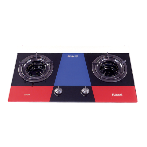 Bếp gas âm Rinnai 758mm 2 đầu đốt trong RVB-2Gi(MC)