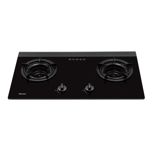 Bếp gas âm Rinnai 780mm 2 đầu đốt trong RVB-2i(AB)