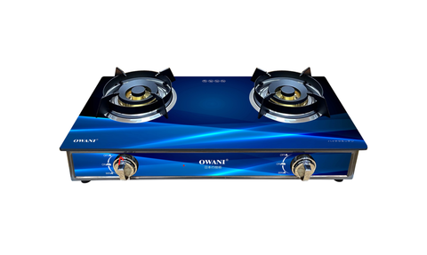 Bếp gas dương đôi Owani HK - 120 - 6D FULL