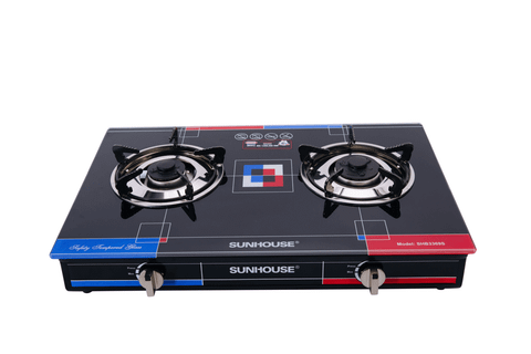 Bếp gas dương kính Sunhouse 2 lò SHB3369S điếu hộp