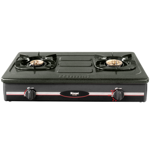 Bếp gas dương Rinnai 702mm mặt bếp phủ men RV-870GSB(M)