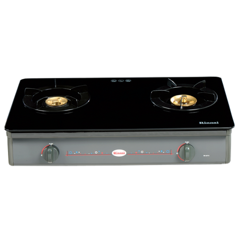 Bếp gas dương Rinnai 708mm kính cường lực RV-8711(GL-B)
