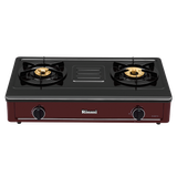 Bếp gas dương Rinnai 702mm mặt bếp phủ men RV-B274SR(EB)