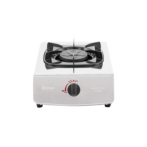 Bếp gas dương Rinnai đơn mặt bếp thép không gỉ RV-MC15S
