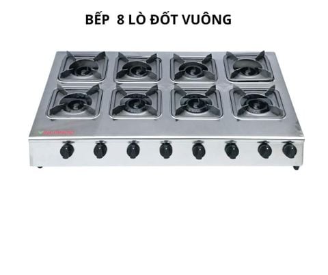 bếp gas 8 lò đốt