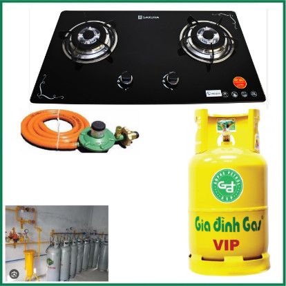 Bộ Bình Bếp Gas âm Sunhouse SHB-MAMA-MMB6633