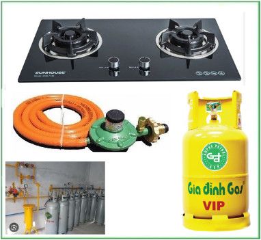 Bộ Bình Bếp Gas âm Sunhouse SHB-7736