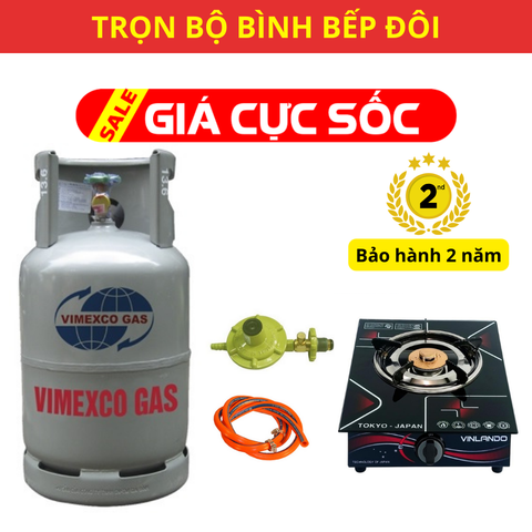 Bộ Bình Bếp Gas Vinlando D30 - KHUYẾN MÃI SỐC