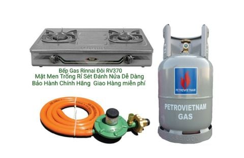 Bộ Bình Bếp Gas Rinnai 370 Chính Hãng