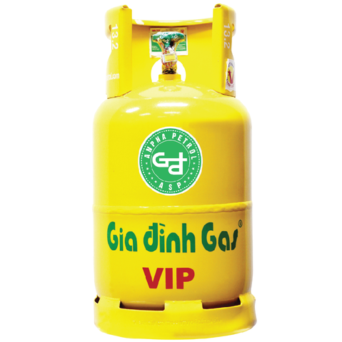 Bình Gas Gia Đình Vàng VIP 12 Kg