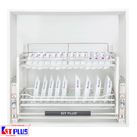 Giá bát đĩa nâng hạ KIT PLUS UBPL90