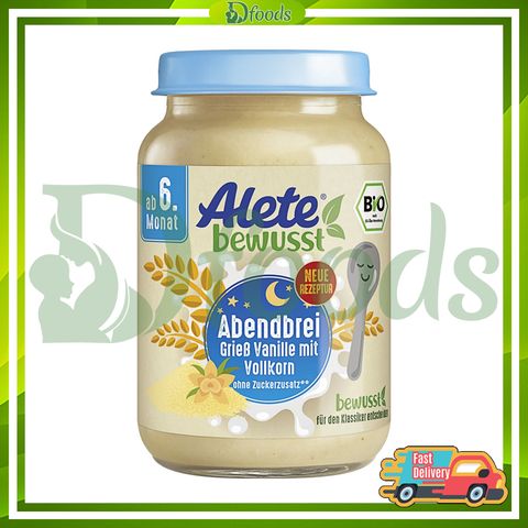Hũ Dinh Dưỡng Alete Nội Địa Đức Vị Vani