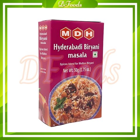 Gia vị nấu cơm Hyderabadi Biryani Masala MDH 50g