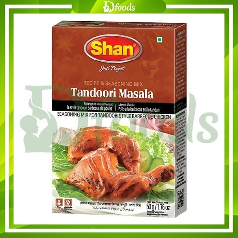 Bột Gia Vị Đồ Nướng Shan Tandoori Masala hộp 50gr